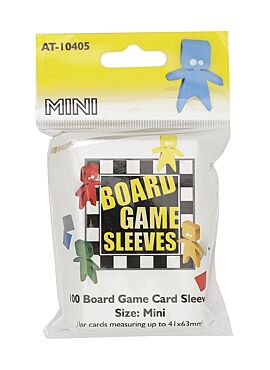 Sleeves Board Game - Clear - Mini (41X63mm)
